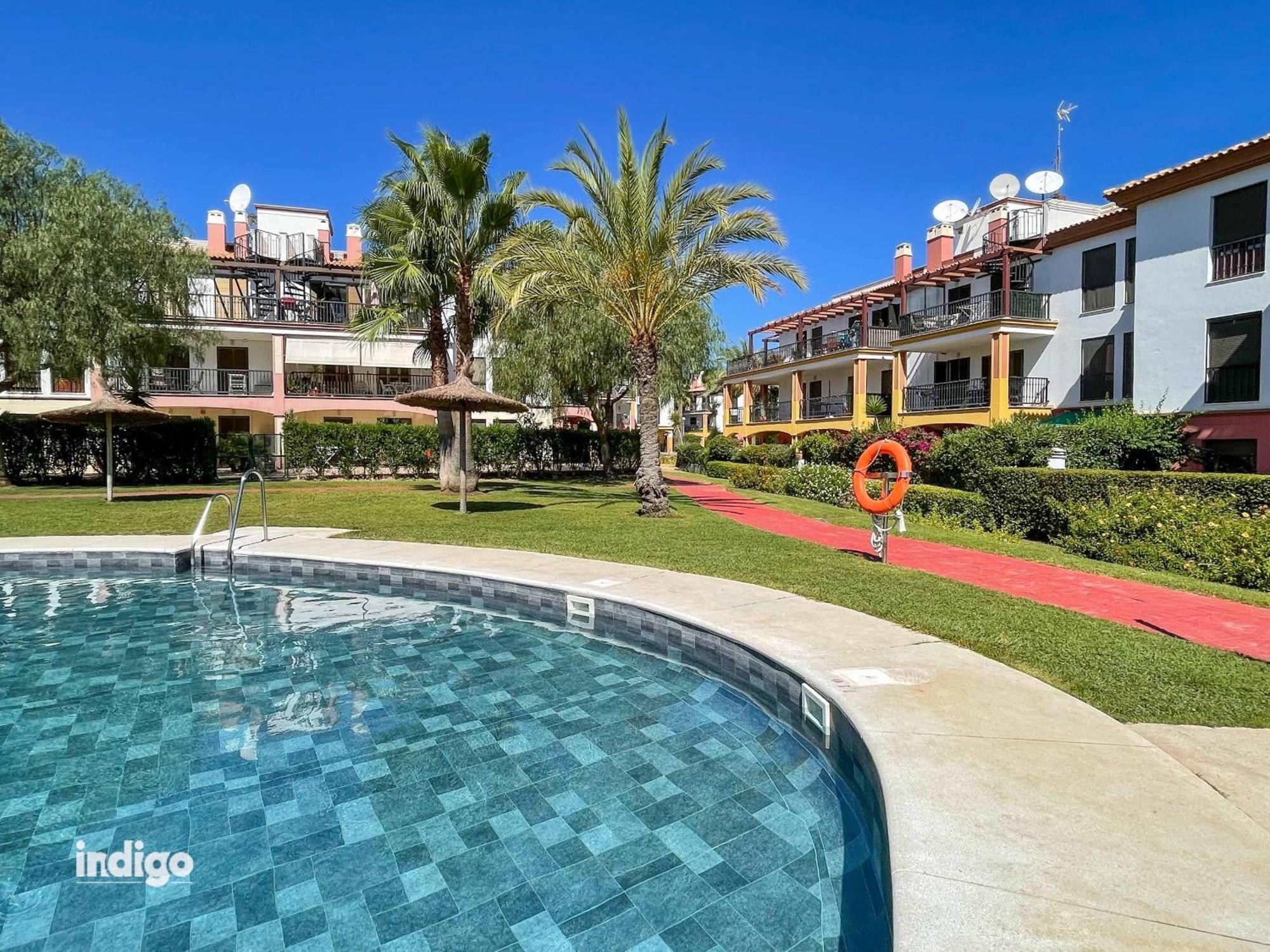 Con Jardin Y Acceso A La Piscina. Daire Ayamonte Dış mekan fotoğraf