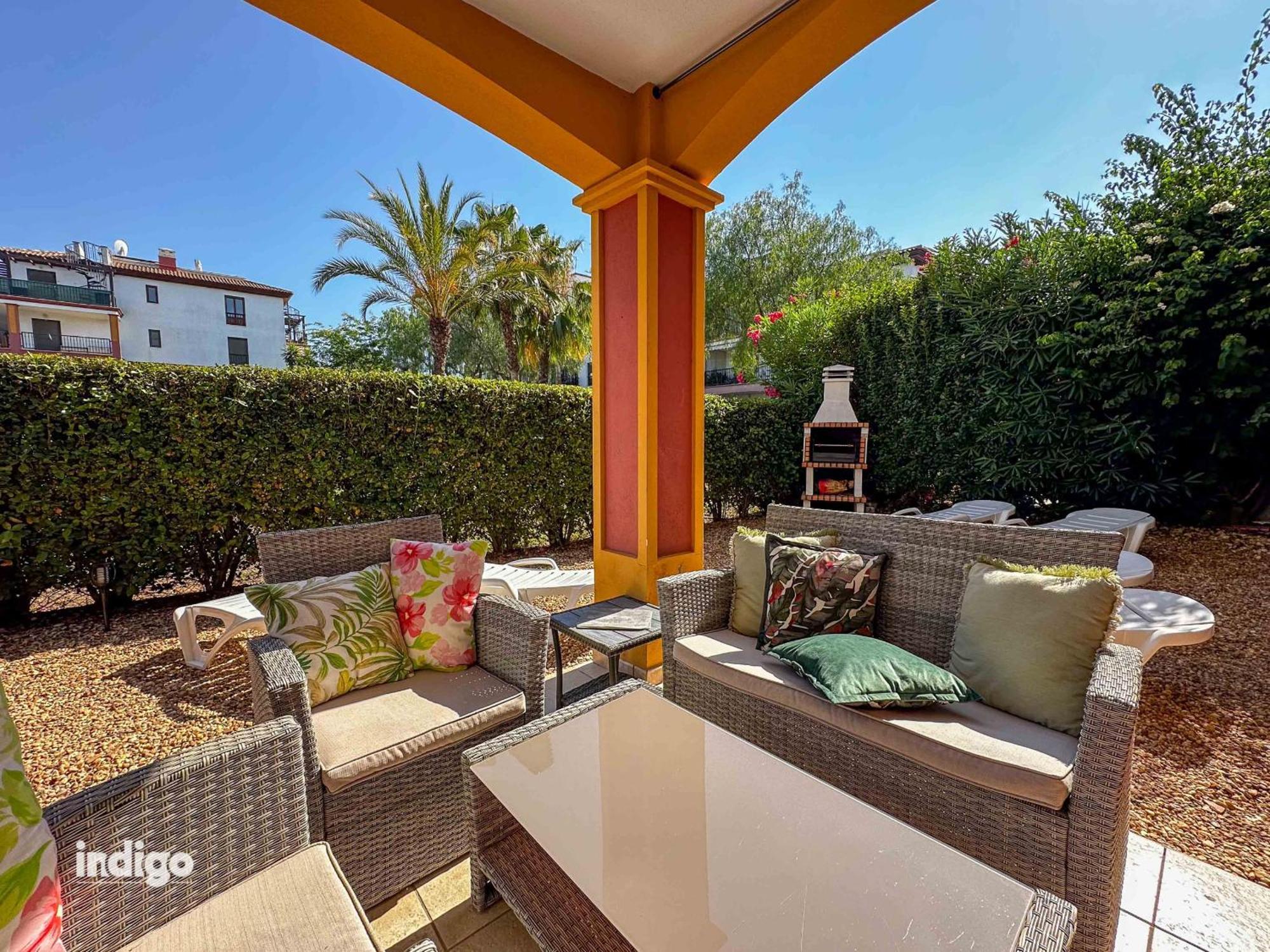 Con Jardin Y Acceso A La Piscina. Daire Ayamonte Dış mekan fotoğraf